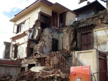 Damage caused by earthquakes, Kathmandu Nepal