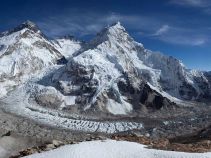 Everst and the Khumbu Glacier