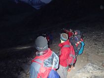 Climbing Kala Patthar (5545 m)