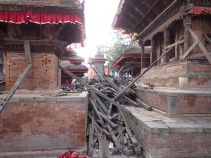Collapsed temples and platforms (UNESCO), Durbar Square, Kathmandu, Nepal